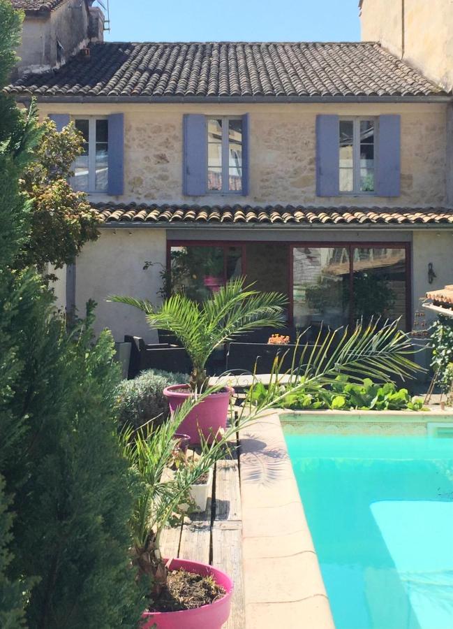 La Maison Du Bourg B&B ピュイスガン エクステリア 写真